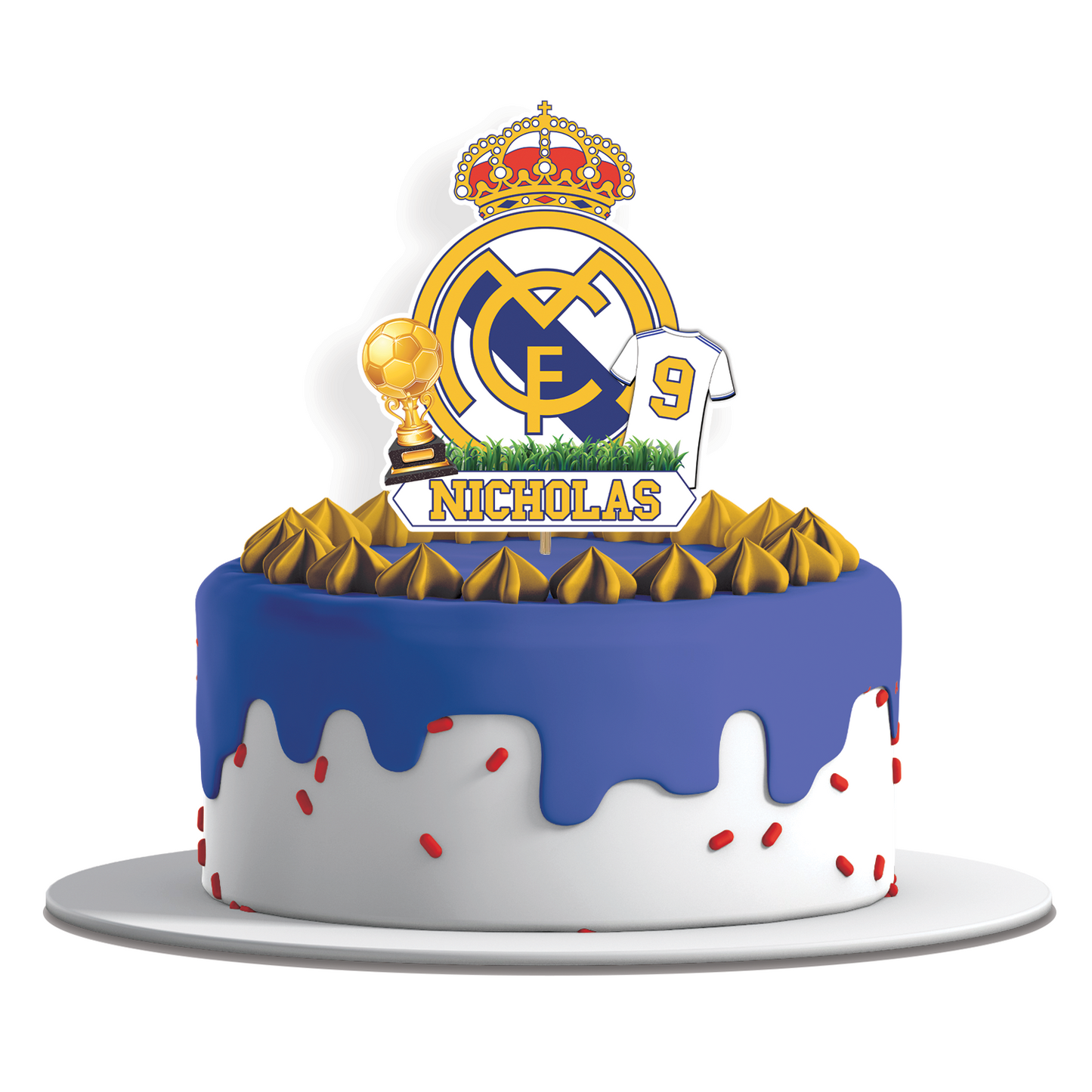 Real Madrid Decorated Cake