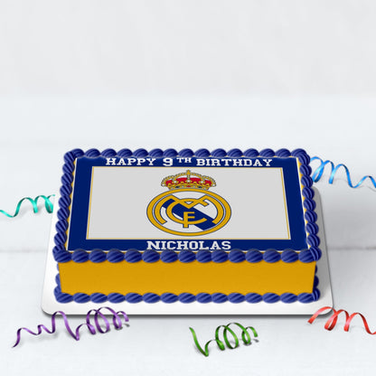 Real Madrid Decorated Cake