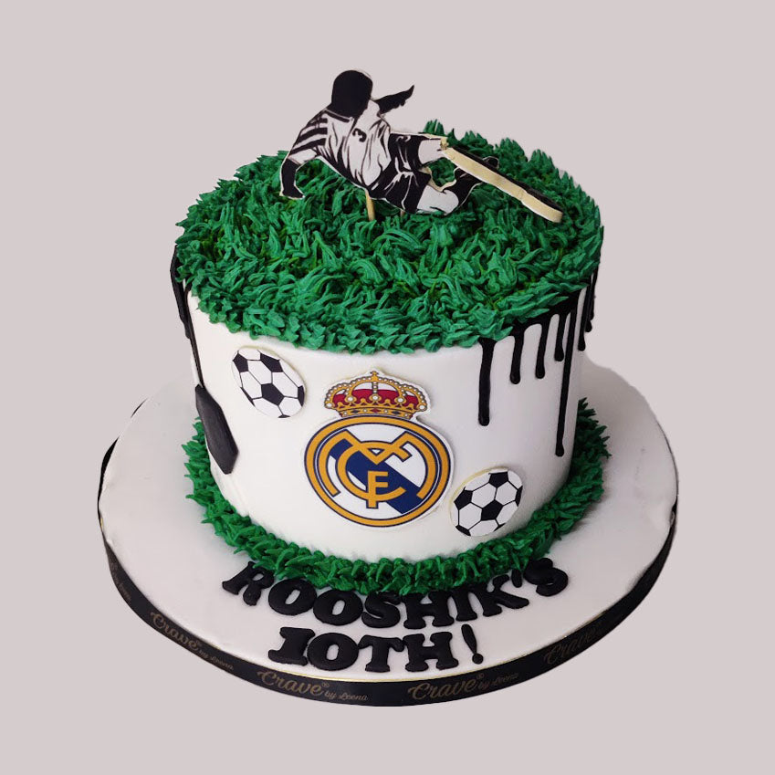 Real Madrid Decorated Cake