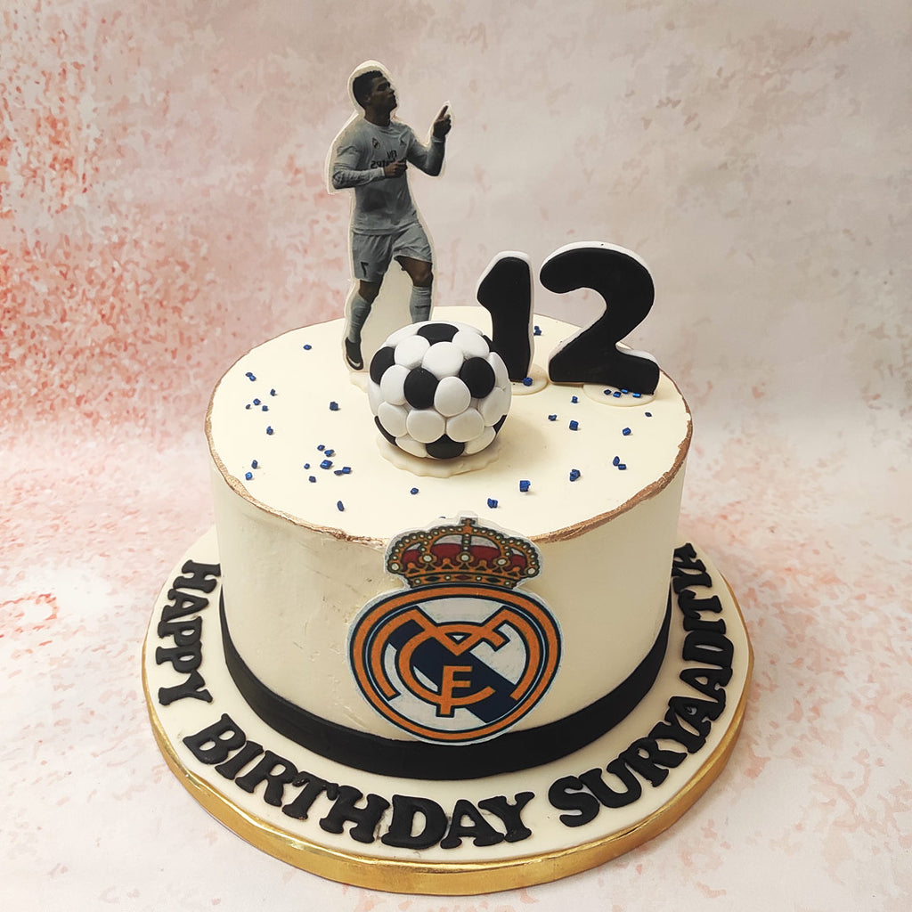 Real Madrid Decorated Cake