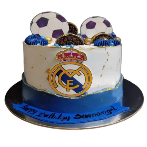 Real Madrid Decorated Cake