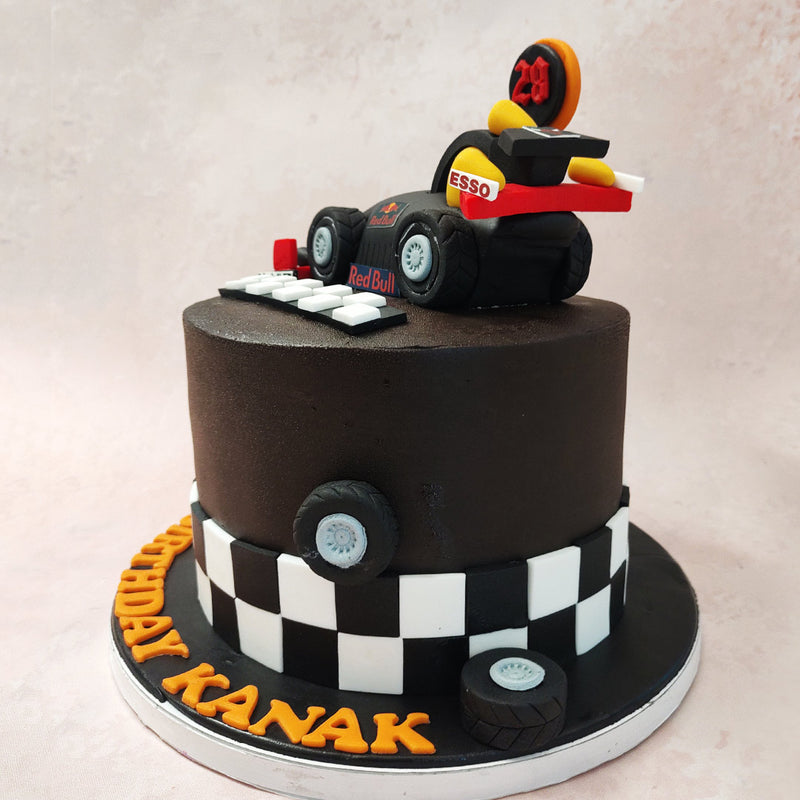 Formula 1 Decorated Cake