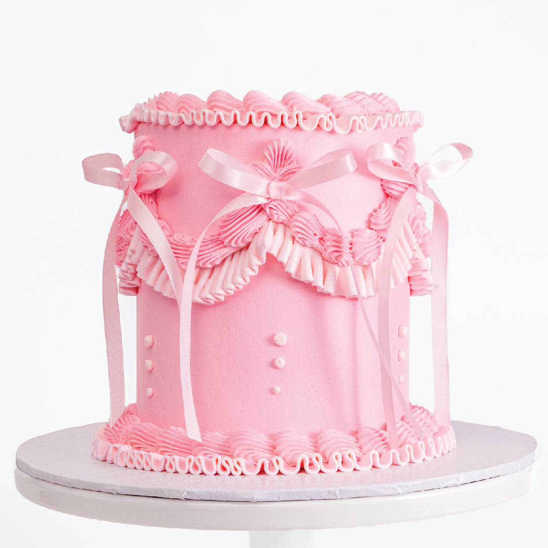 Pink Decorated Cake