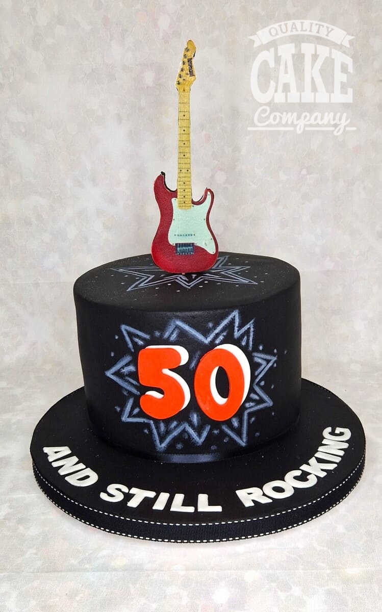 Rock Decorated Cake