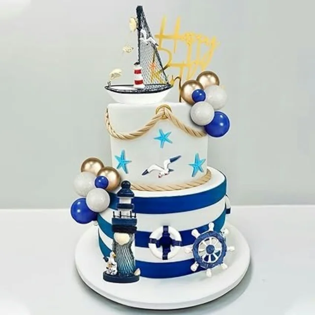 Sailor decorated cake