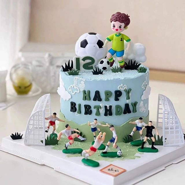 Decorated Football Cake