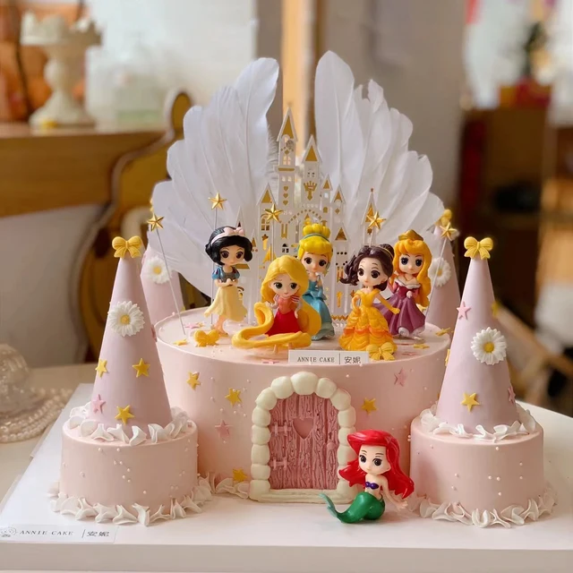 Bolo Decorado Princesas Da Disney