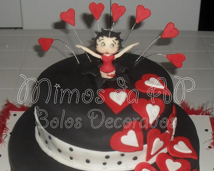 Bolo Decorado Betty Boop