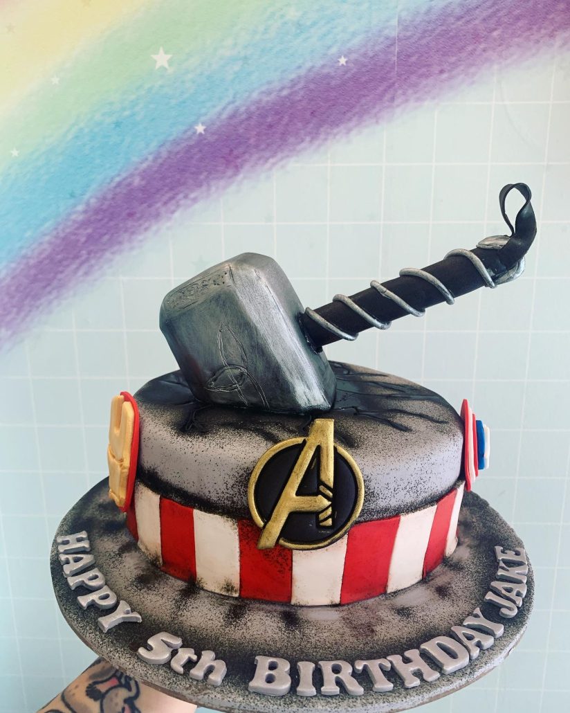 Thor Decorated Cake