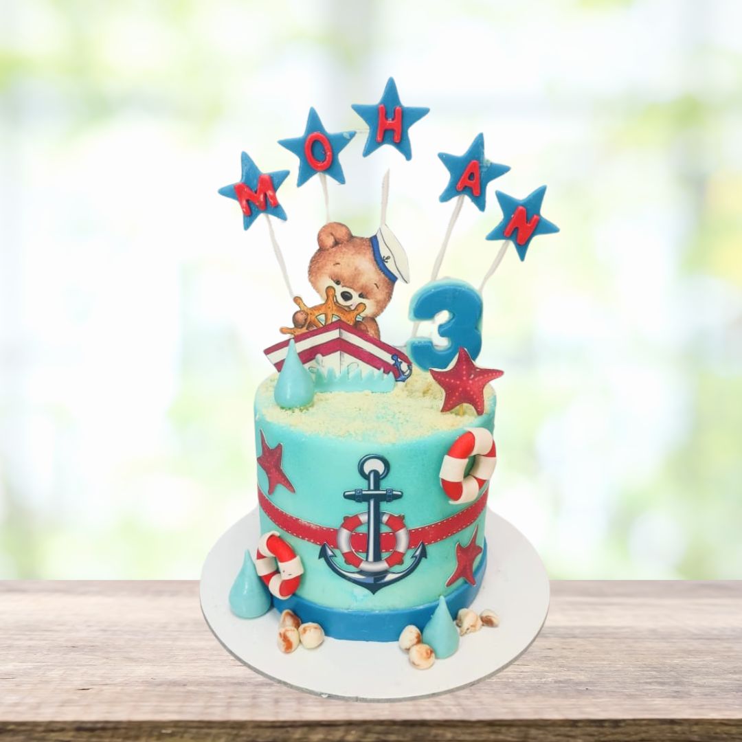 Sailor decorated cake