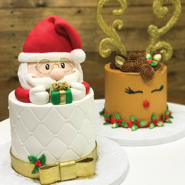 Santa Claus Decorated Cake