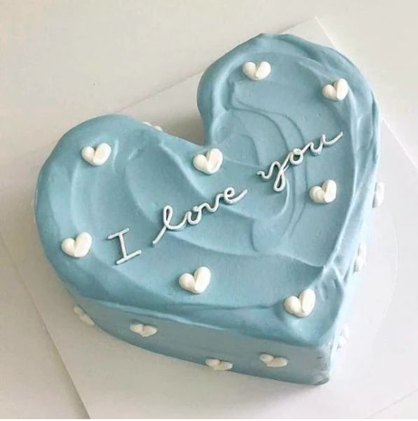 Love Decorated Cake