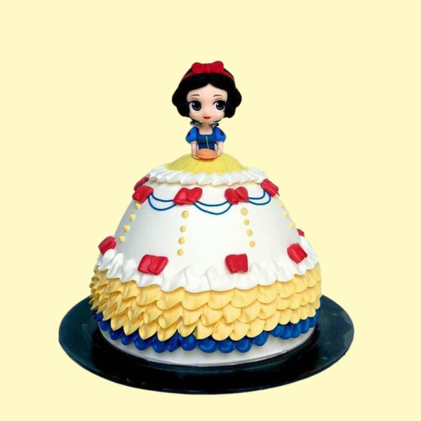 Snow White Decorated Cake