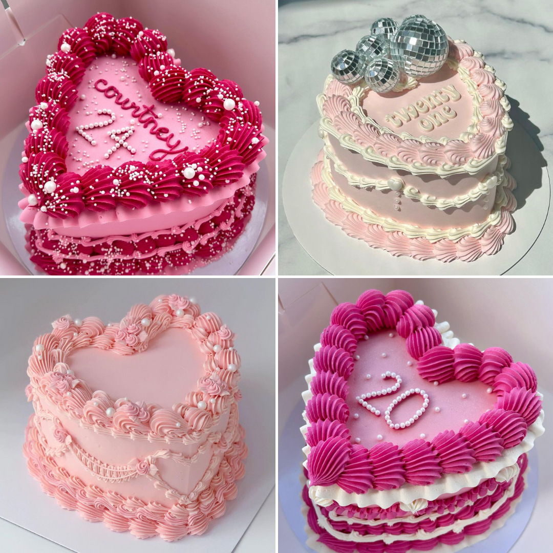 Love Decorated Cake