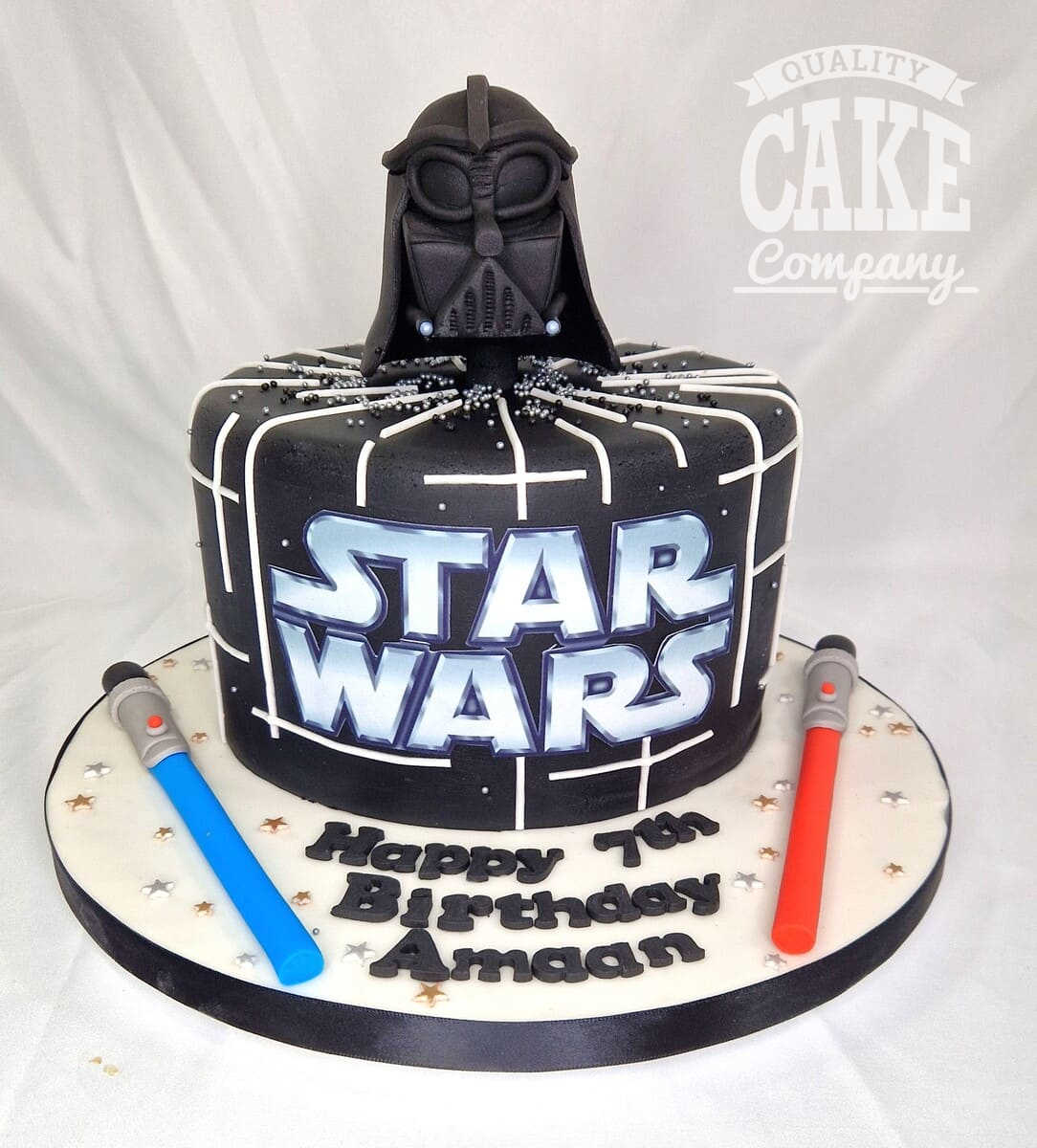 Star Wars Decorated Cake