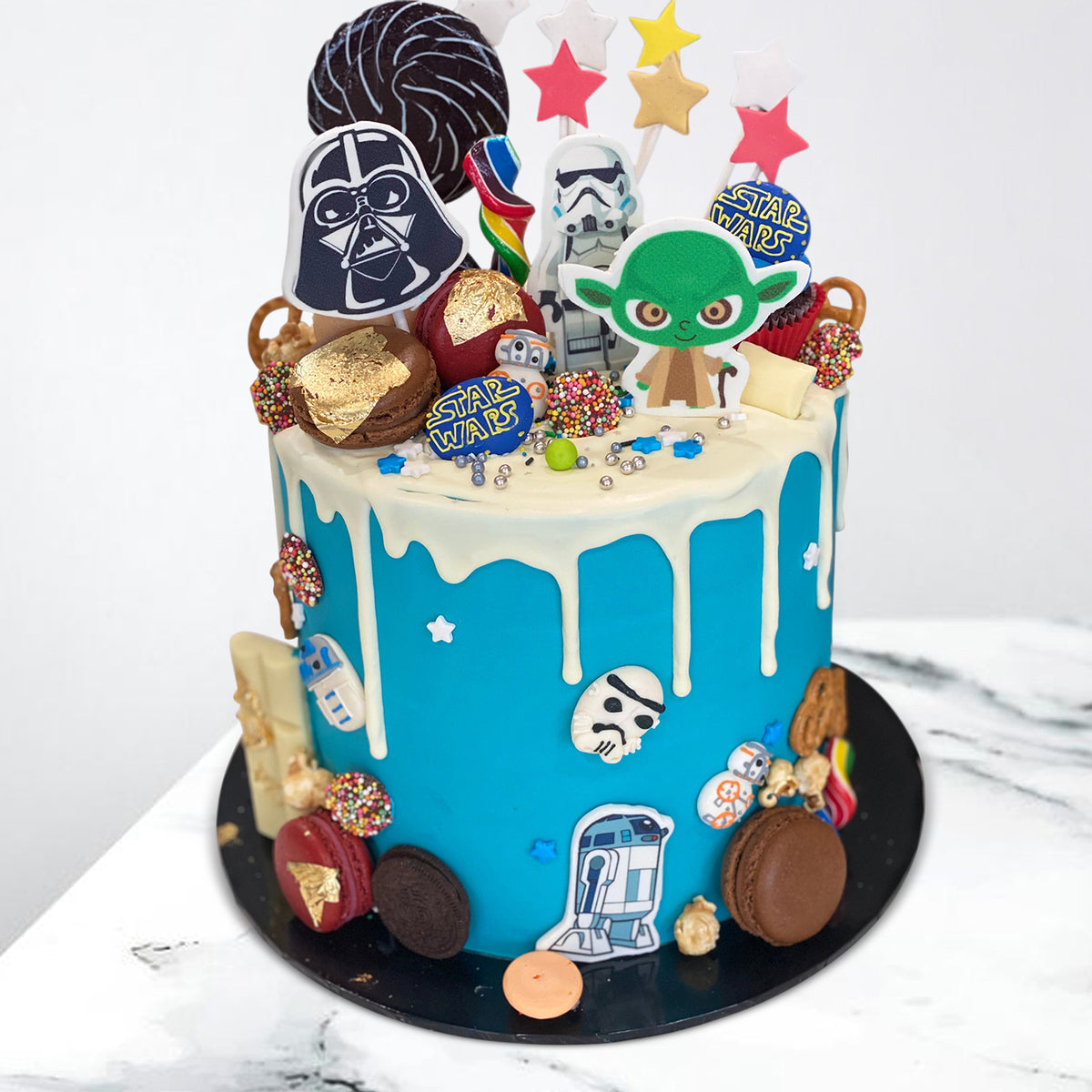 Star Wars Decorated Cake