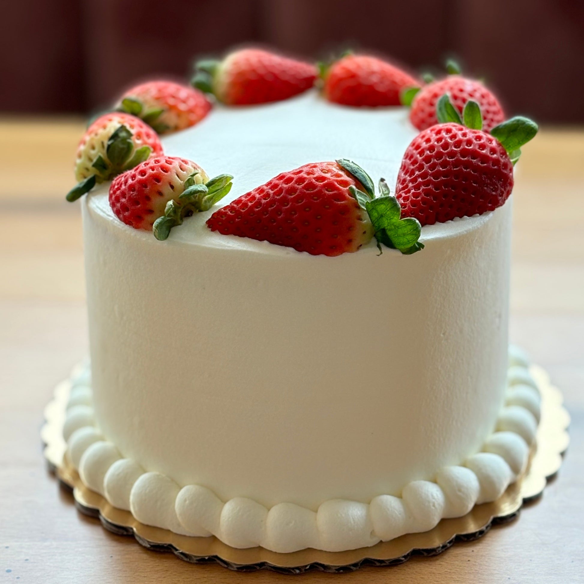 Strawberry Shortcake Decorated Cake