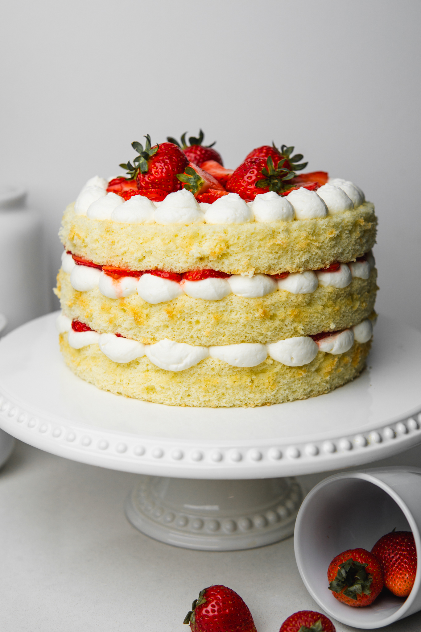 Strawberry Shortcake Decorated Cake