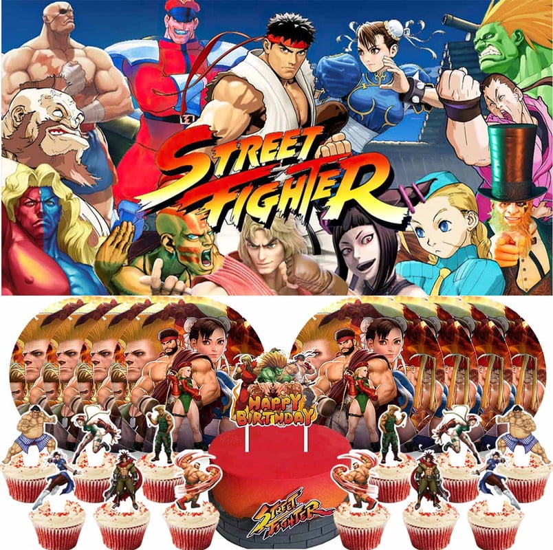 Street Fighter Decorated Cake