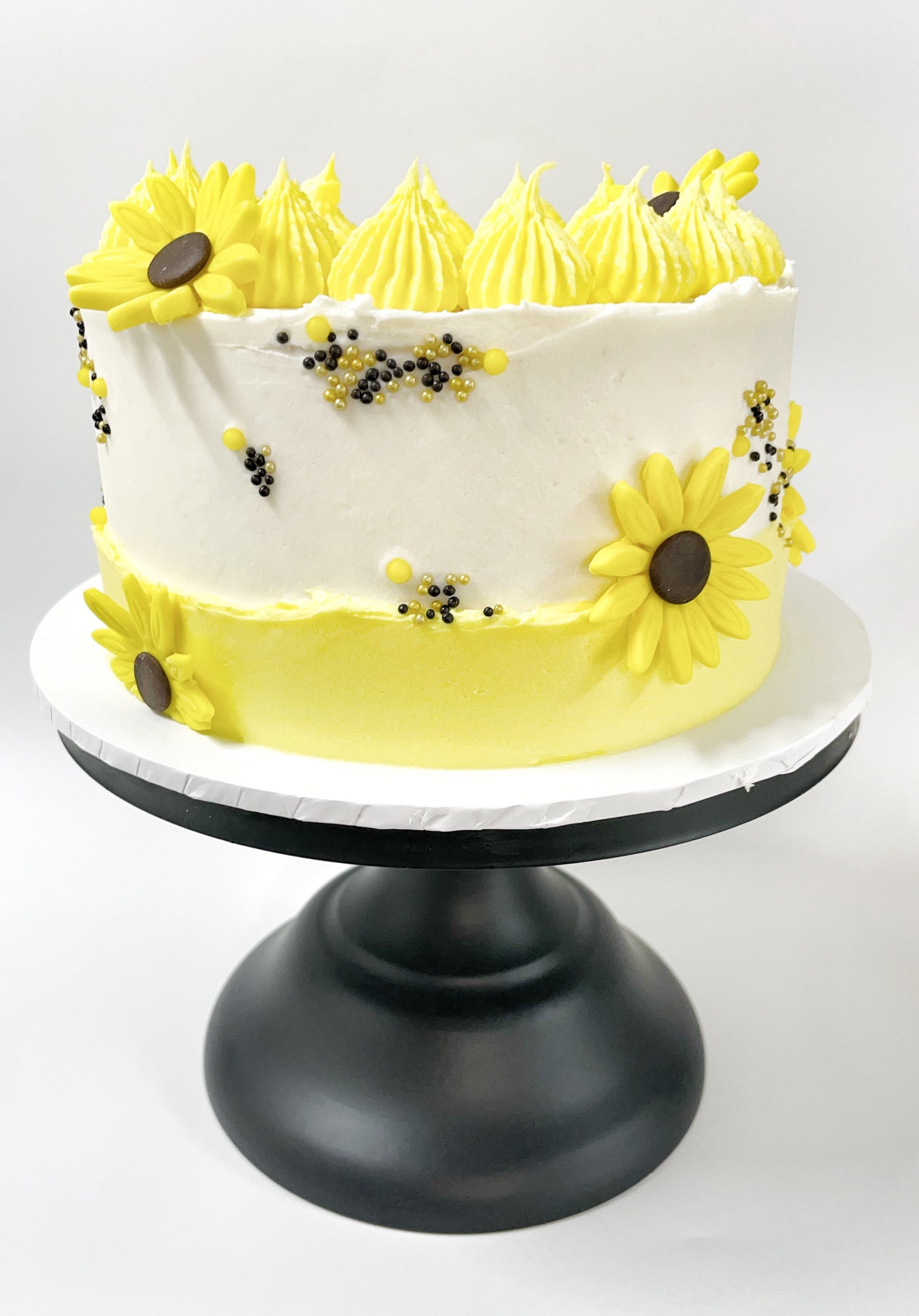 Sunflower Decorated Cake