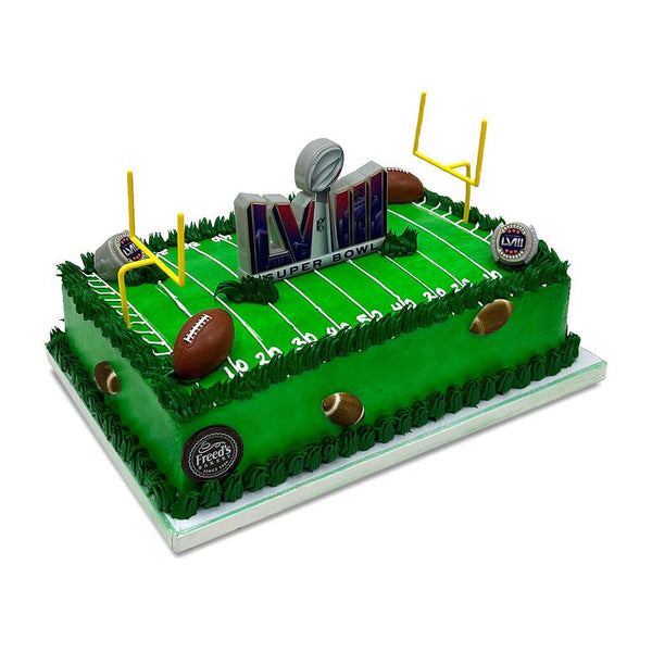 Decorated Football Cake