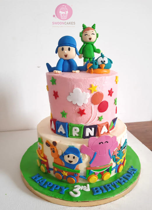 Pocoyo Decorated Cake