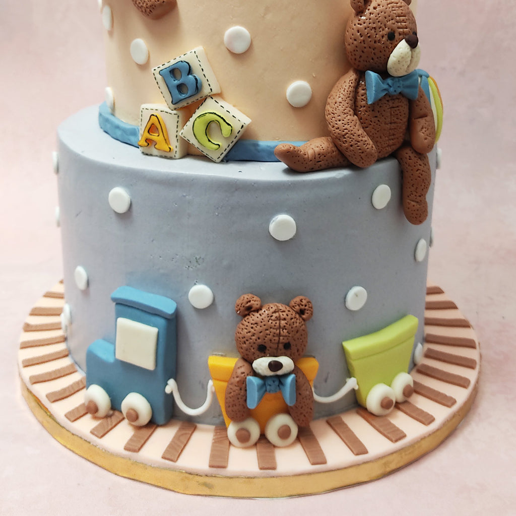 Teddy Bear Decorated Cake