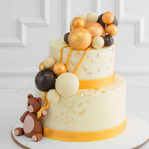 Teddy Bear Decorated Cake