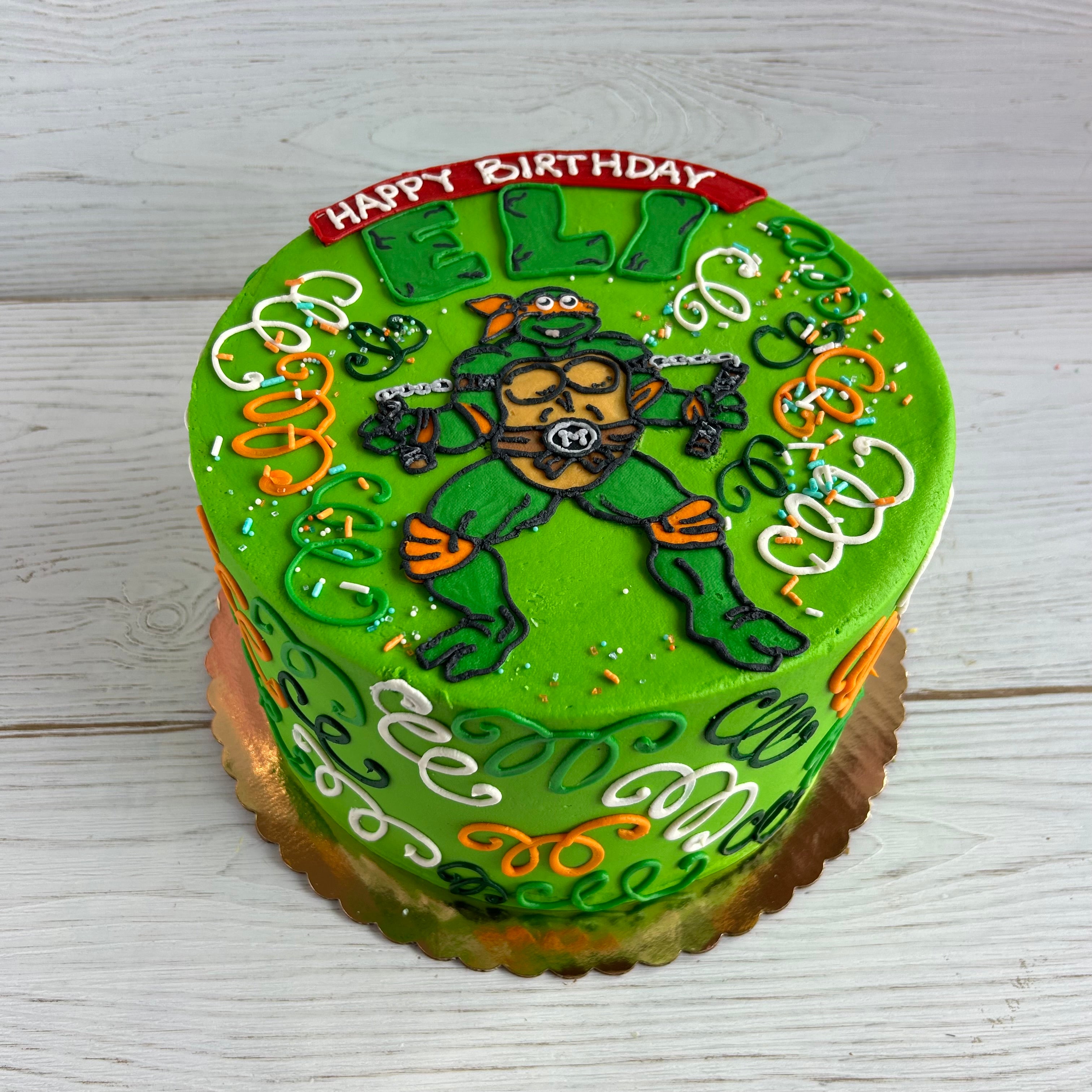 Teenage Mutant Ninja Turtles Cake