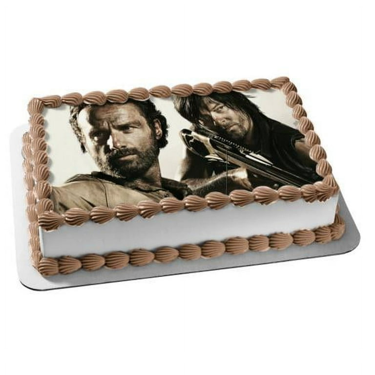 The Walking Dead Decorated Cake