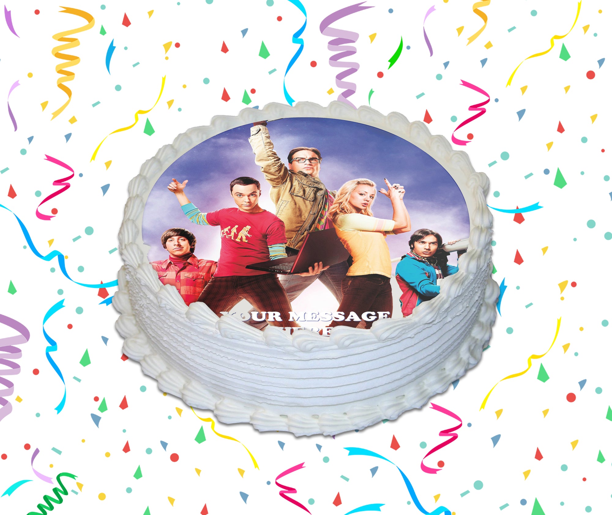 Decorated Cake The Big Bang Theory