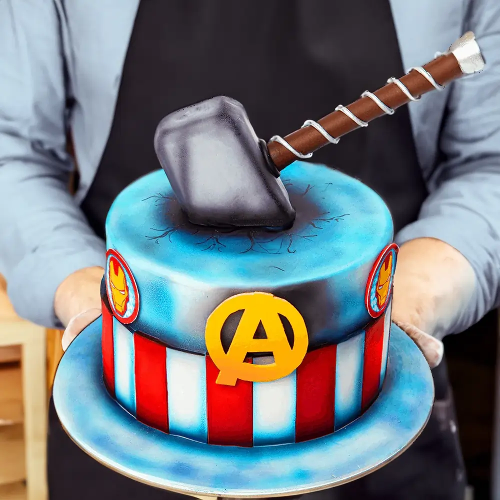 Thor Decorated Cake