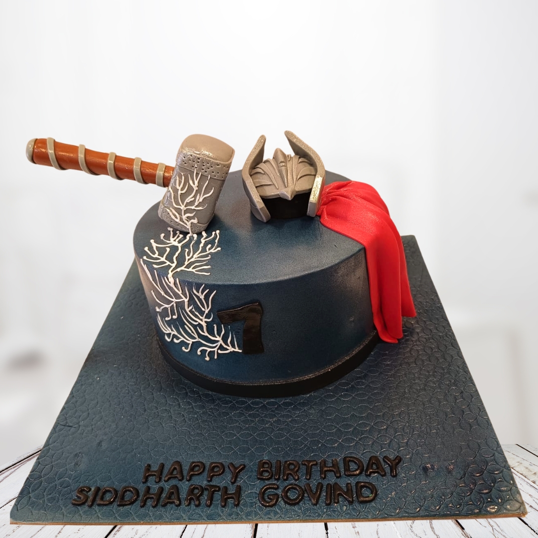 Thor Decorated Cake