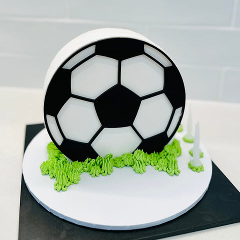 athletic decorated cake