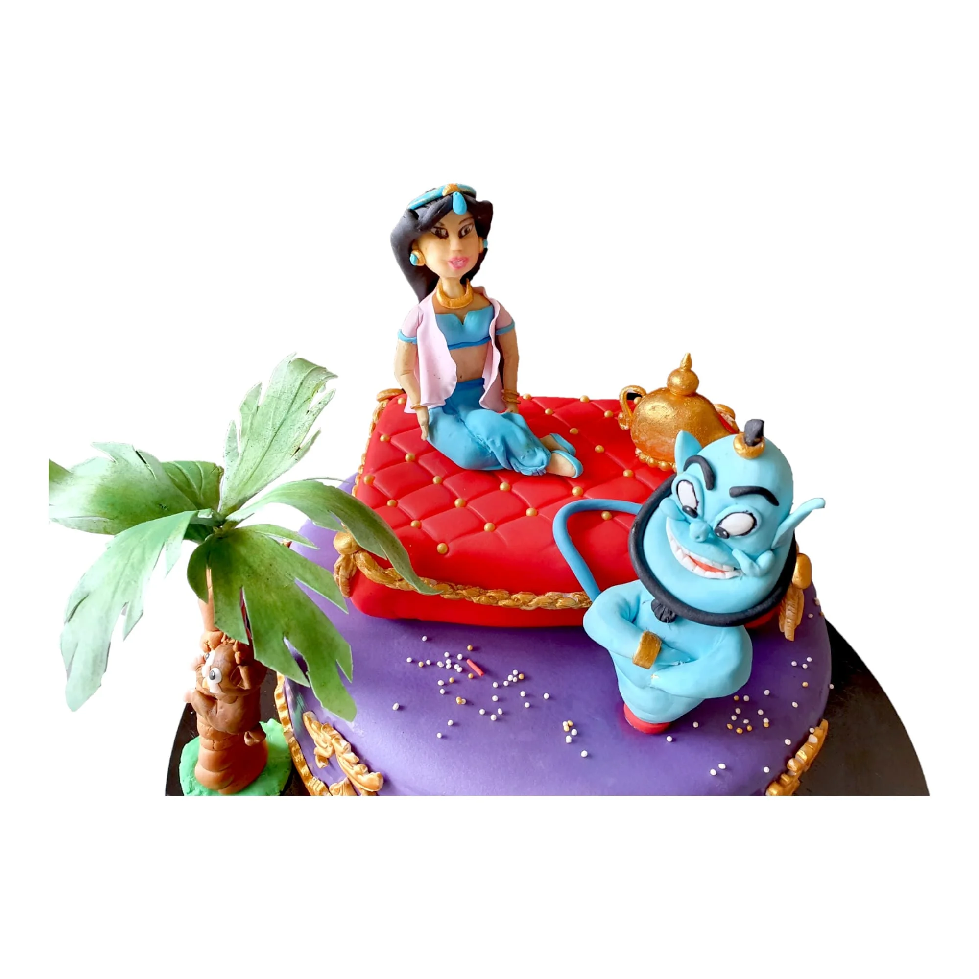 Aladdin Decorated Cake