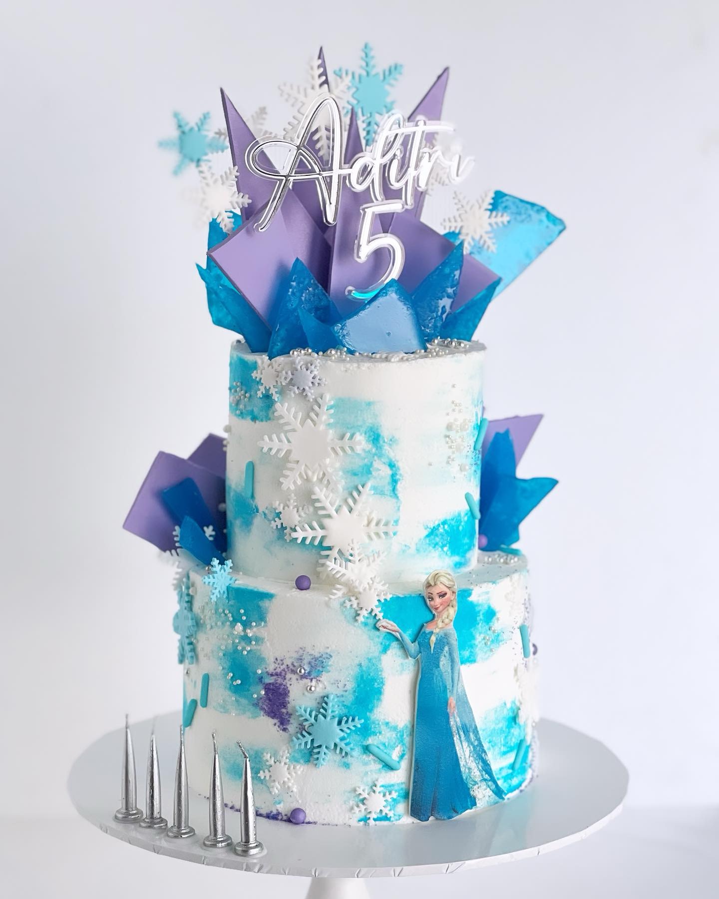 Frozen Decorated Cake