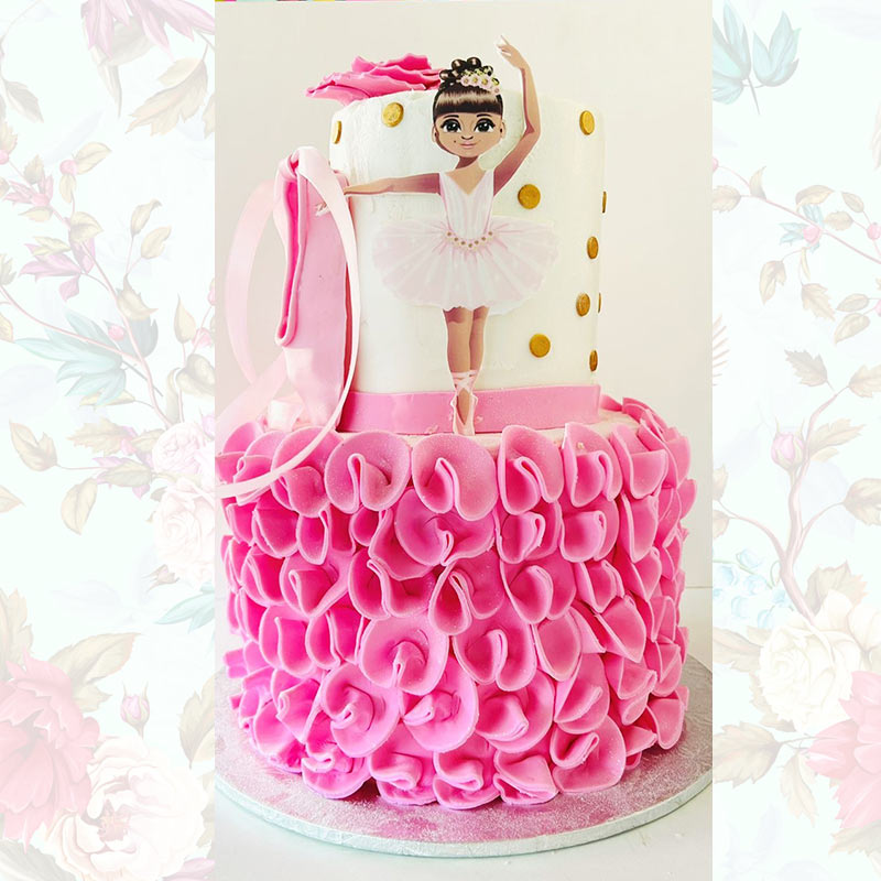 Ballerina Decorated Cake