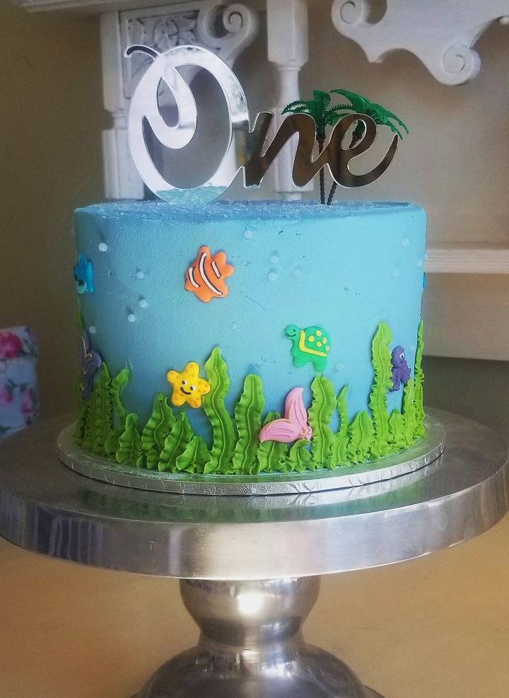 Decorated Sea Cake