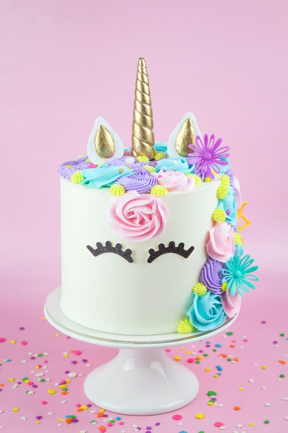 Unicorn Decorated Cake