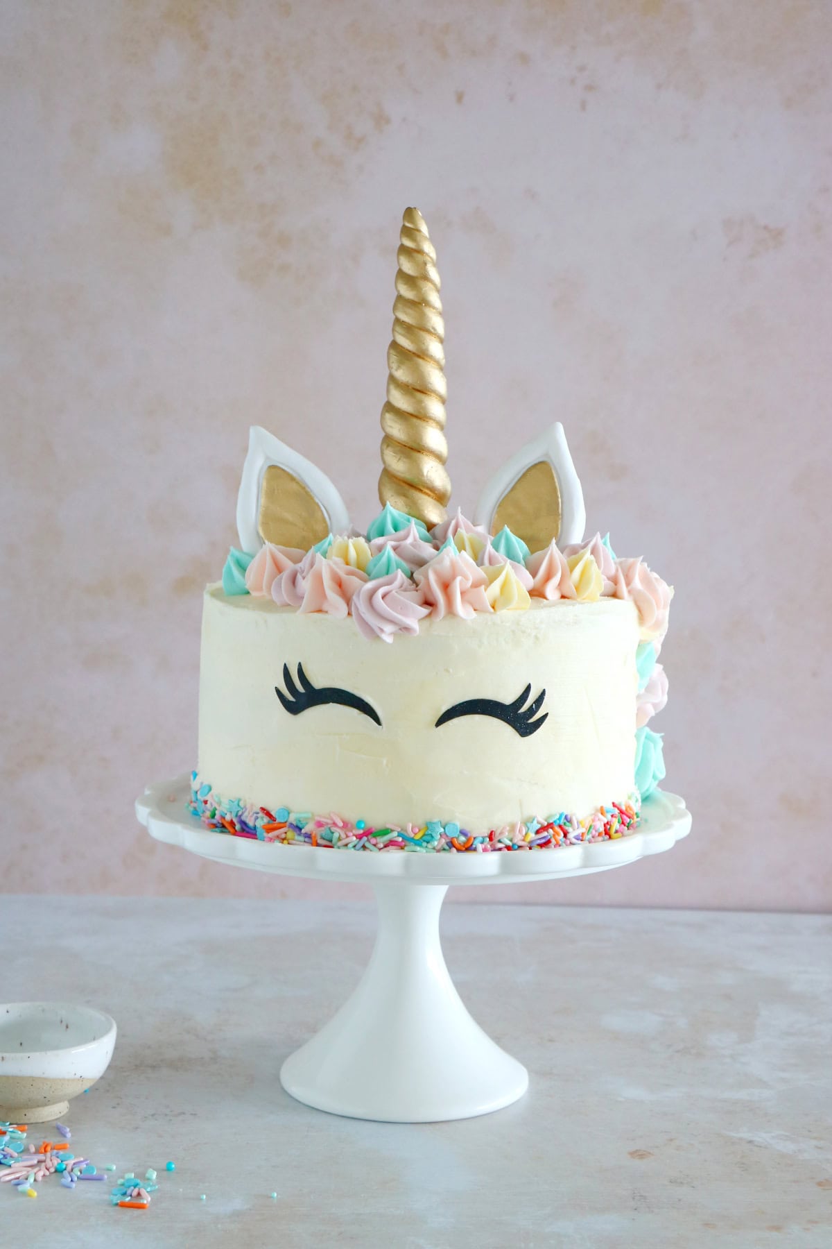 Unicorn Decorated Cake