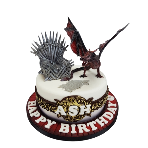 Game Of Thrones Decorated Cake