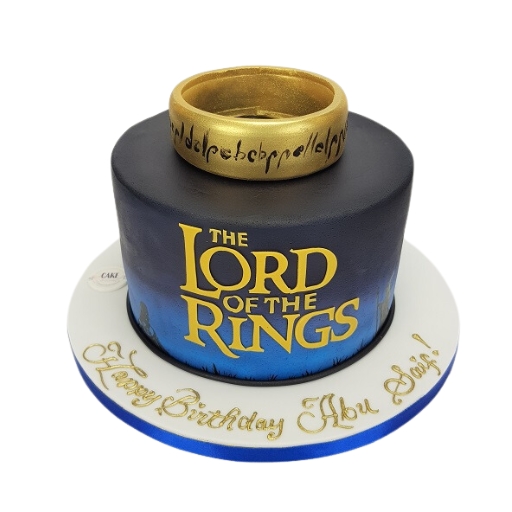 Lord Of The Rings Decorated Cake