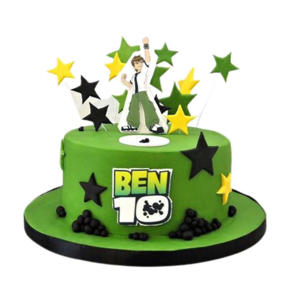 Ben 10 Decorated Cake