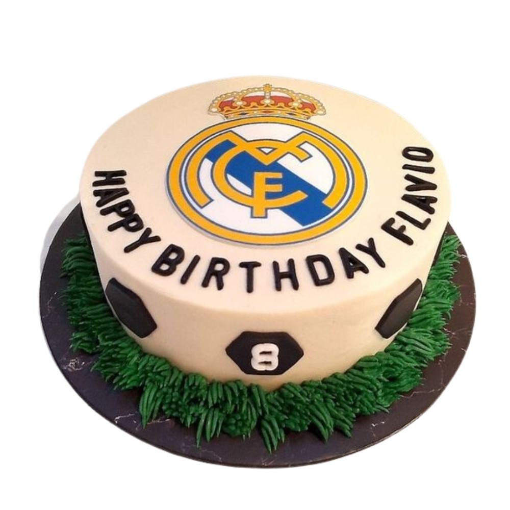 Real Madrid Decorated Cake