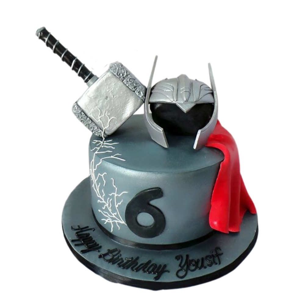 Thor Decorated Cake