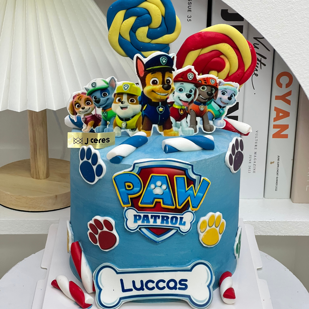 Paw Patrol Decorated Cake