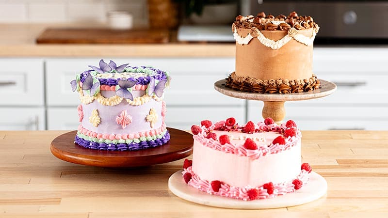 Decorated Cake Shelf