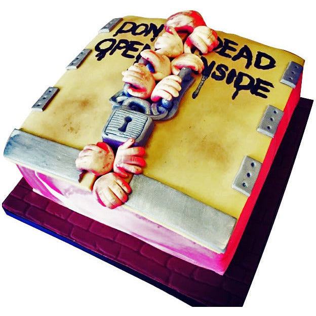 The Walking Dead Decorated Cake