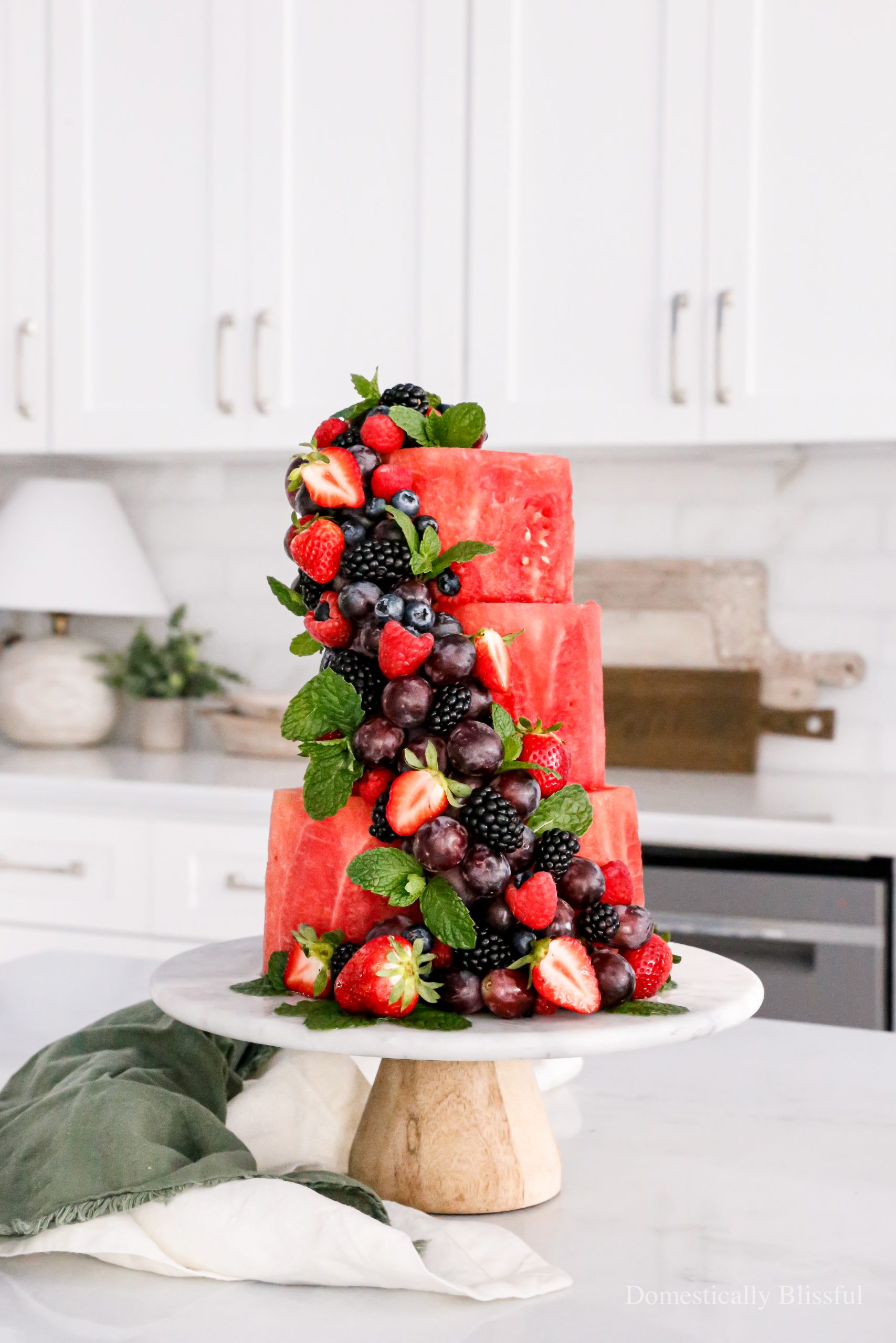 Watermelon Decorated Cake