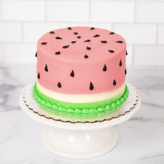 Watermelon Decorated Cake